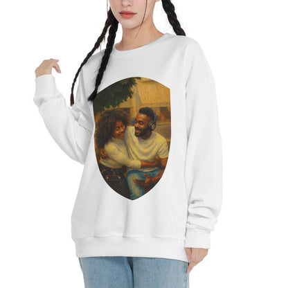 Personalized Couples Gift Guardian Sweatshirt: Turn Your Photo into a Custom Painting Art