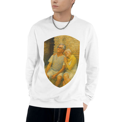 Personalized Couples Gift Guardian Sweatshirt: Turn Your Photo into a Custom Painting Art