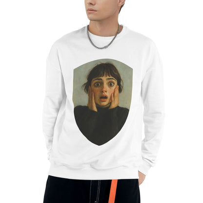 Personalized Couples Gift Guardian Sweatshirt: Turn Your Photo into a Custom Painting Art