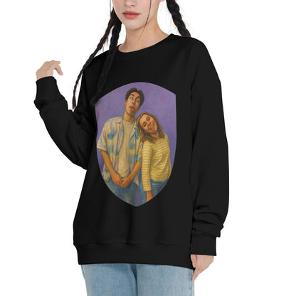 Personalized Couples Gift Guardian Sweatshirt: Turn Your Photo into a Custom Painting Art